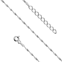 Bratara de picior argint rodiat 23-26 cm x 1,2mmDiAmanti GDSL27XR-DIA (Argint 925‰ 1 g.)